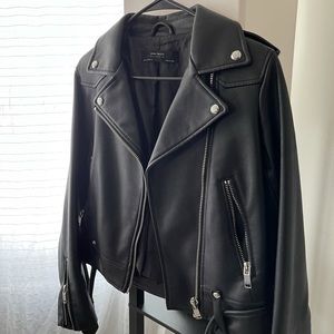 Madewell Faux Leather Jacket